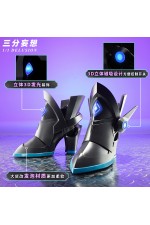 1/3 Delusion Honkai Star Rail Silver Wolf LV.999 Cosplay Shoes